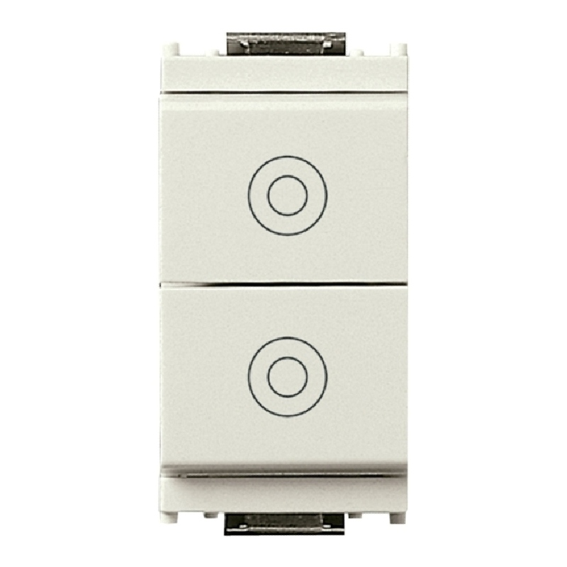 Idea Blanc - double bouton