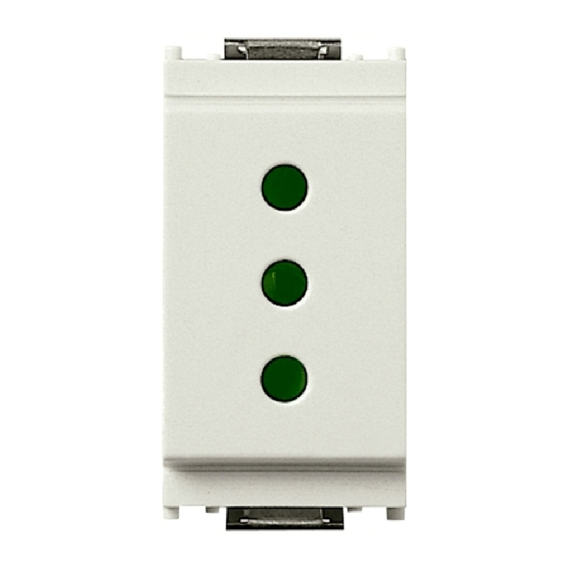 Idea Bianco - presa piccola