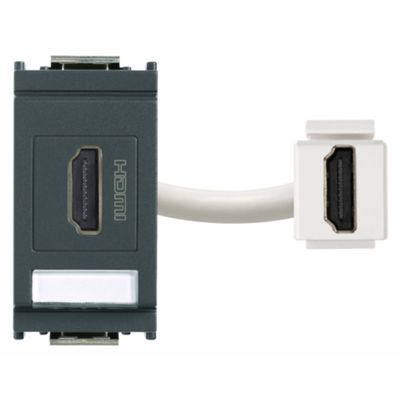 Idea Grey - Prise HDMI