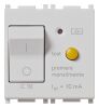 Plana Silver - 1P+NC 10 In 0.01 thermal magnetic differential switch