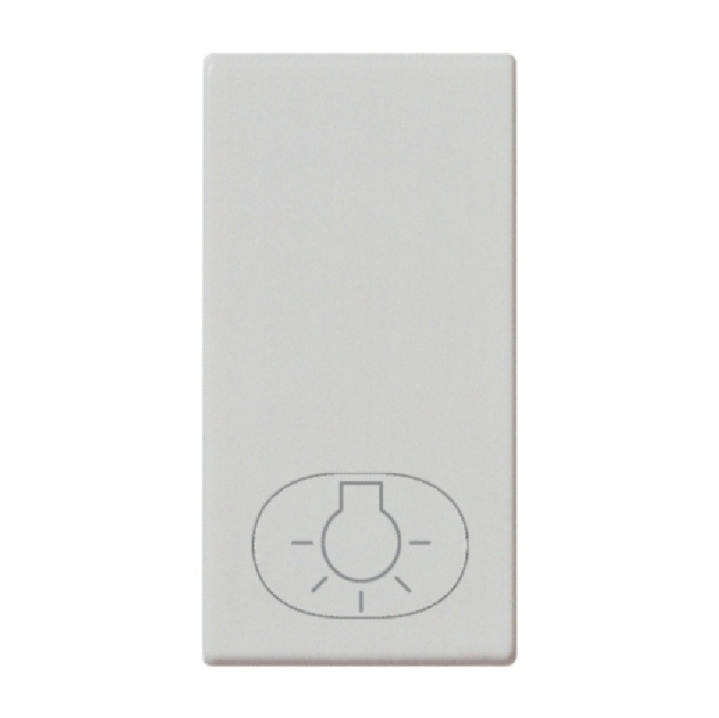 Plana Silver - protège-clés avec symbole lumineux
