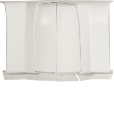 AIBN W variable internal angle white skirting channel cover