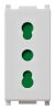 Plana Silver - bypass socket