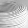 Câble H03 3G0.75 recouvert de soie blanche - 50 m