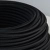 Câble H03 3G0.75 recouvert de soie noire - 50 m