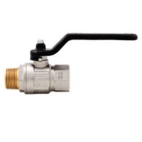 Itap 077B034 - Válvula de bola de palanca negra MF 3/4