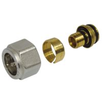 Itap 595001214200M - Adaptador de tubo multicapa 1/2-14x2