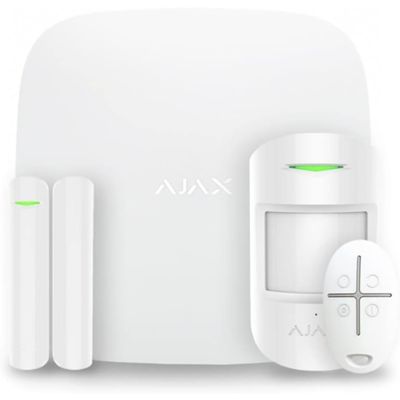 Ajax 51174 Baseline - Kit antirrobo básico StarterKit 4G blanco