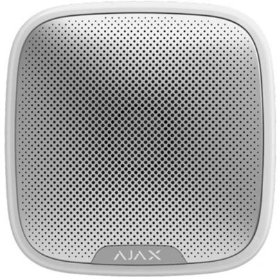 Ajax 38178 Baseline - Sirena de exterior StreetSiren Jeweler, color blanco