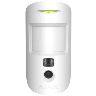 Ajax 119282 Baseline - Detector de movimiento con cámara MotionCam (PhOD) Jeweller, color blanco