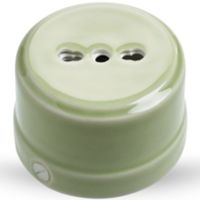 Simplex - enchufe bidireccional de porcelana verde