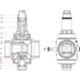 Itap 1430112MM - reductor de presión 1 1/2 s/manómetro