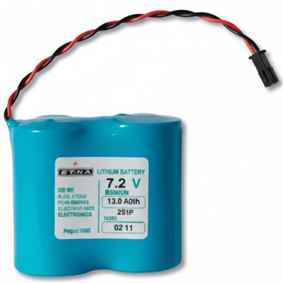 Beghelli 8132 - Batería de litio recargable de 7,2 V y 13 Ah