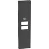 BTicino KG13C Living Now - cover 1M per caricatori USB nero