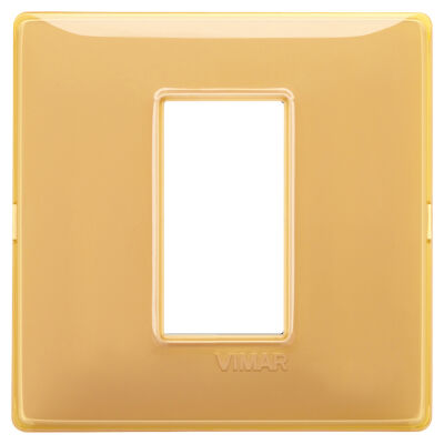 Plana - amber reflex 1-place technopolymer plate