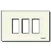 Vimar 08637 - 3-seater gold plate