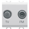 Gewiss GW10381 Chorus - direct TV and FM socket
