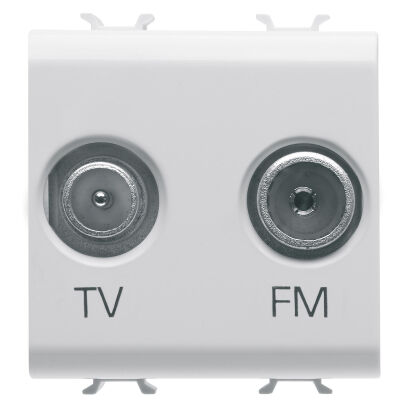 Gewiss GW10381 Chorus - prise TV et FM directe