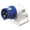 Wall plug 2P+E 16A 220V 6H