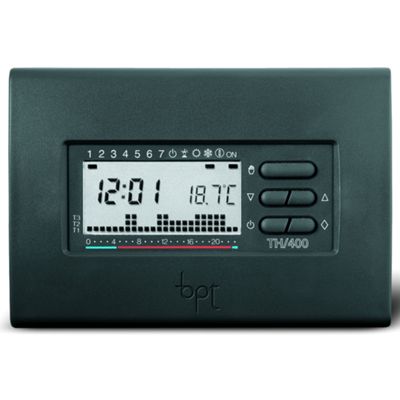 Came 69404300 - chronothermostat mural gris TH/400 GR