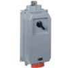 Ilme PK 12565 PB5 – toma interbloqueada 3P+N+T 125A IP55 400V 6h con portafusibles