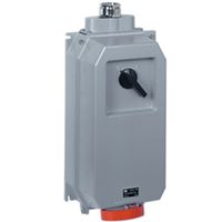 Ilme PK 12565 PB5 – prise interverrouillée 3P+N+T 125A IP55 400V 6h avec porte-fusible