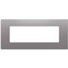 Gewiss GWC25106VFU Pura - placca 6 moduli grigio fumo