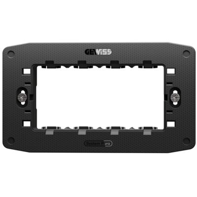 Gewiss GWC25804 Pura - Soporte 4 módulos