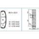 Bocchiotti B09698 - canale cornice TCN A nero ardesia