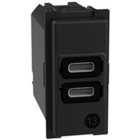 Cargador USB C+C BTicino K4191CC Living Now