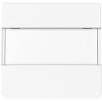 Gewiss GWC20591 Pura - Botón de placa de identificación iluminado 2M