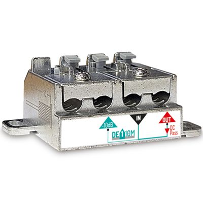 Fracarro 287460 - DE110M Distributeur TV à ressort 1 sortie 10 dB