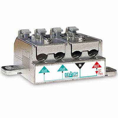 Fracarro 287464 - DE210M Distributeur TV à ressort 2 sorties 10 dB