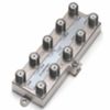 Fracarro 280725 - Distribuidor de TV de 8 salidas, 16 dB, conector F DE8-16