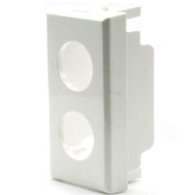 Emme Esse 81XT2TA Axolute blanc - adaptateur pour douilles 81X