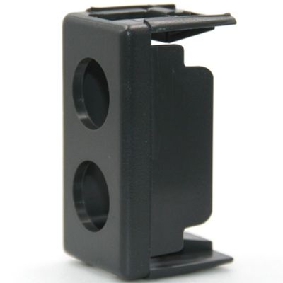 Emme Esse 81XT2GB System black - adattatore per prese 81X
