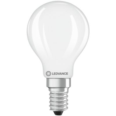 Ledvance PCP25D827SE12 - Ampoule LED sphérique E14 1,8 W 230 V 2700 K