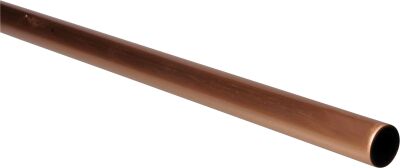 Cobre satinado - tubo de 2 m ø 16 mm
