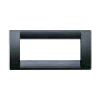 Idea - Classic 5-place graphite gray technopolymer plate