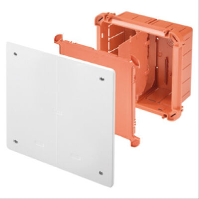 Recessed junction box for risers with low cover