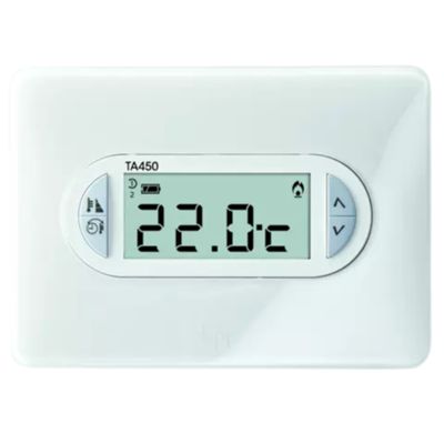 Came 69400020 - thermostat d'ambiance mural blanc TA/450
