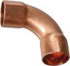 Satin copper - curve ø 16mm