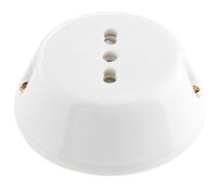 Linea Rame Amica - multipurpose porcelain socket