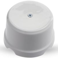 Simplex - caja de conexiones de porcelana blanca