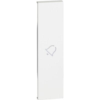 BTicino KW01D Living Now Bianco - cover simbolo campanello