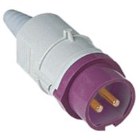 Ilme PB 16002 SV - enchufe morado 2P 16A 24V