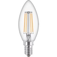 Lámpara LED Philips PHILEDCAN40G2 - color oliva, casquillo E14, 4,3 W, 230 V, 2700 K