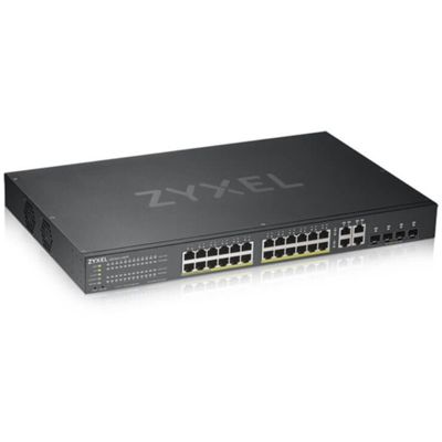 Commutateur Zyxel GS192024HPV2-EU0101F - 24 ports administrable via le Web