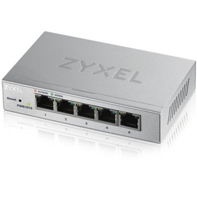 Commutateur Zyxel GS1200-5-EU0101F - 5 ports Gigabit administrable via le Web