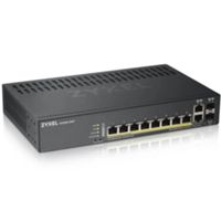 Zyxel GS1920-8HPV2-EU0101F - Switch inteligente gestionado con 8 puertos Gigabit